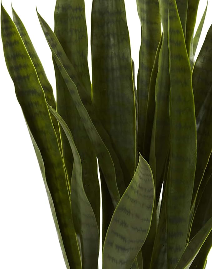 Nearly Natural 35 in Artificial Sansevieria Plant - Image 5