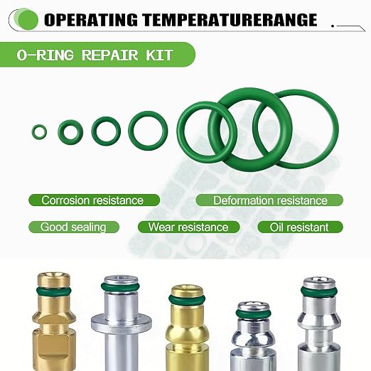 O Rings O-Ring Assortment Kit 36 Metric SAE Sizes - Image 4