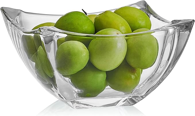 Mikasa Baron Crystal Square Bowl, 8 Inch - Image 4