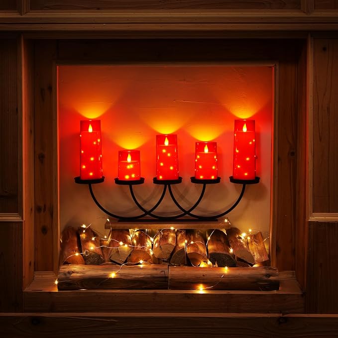 Homemory 9 Pcs Flameless Candles - Image 7