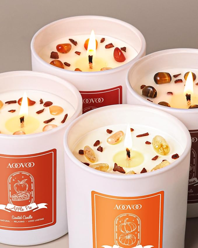 AOOVOO Fall Candles Set for Women - Image 3