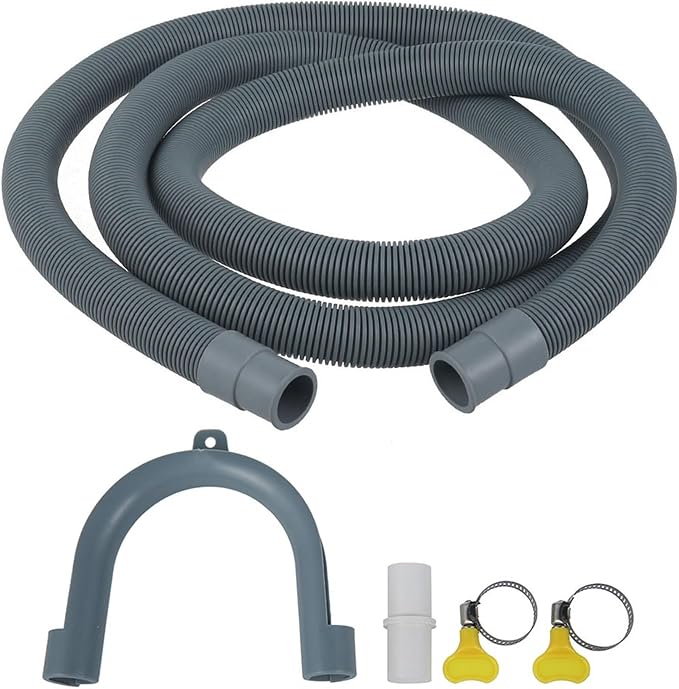 Drain Hose Extension Pipe Kit 6.6FT Universal Replacement Tubes by Unknown