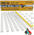 Cord Hider for Wall Mounted TV by EVZA