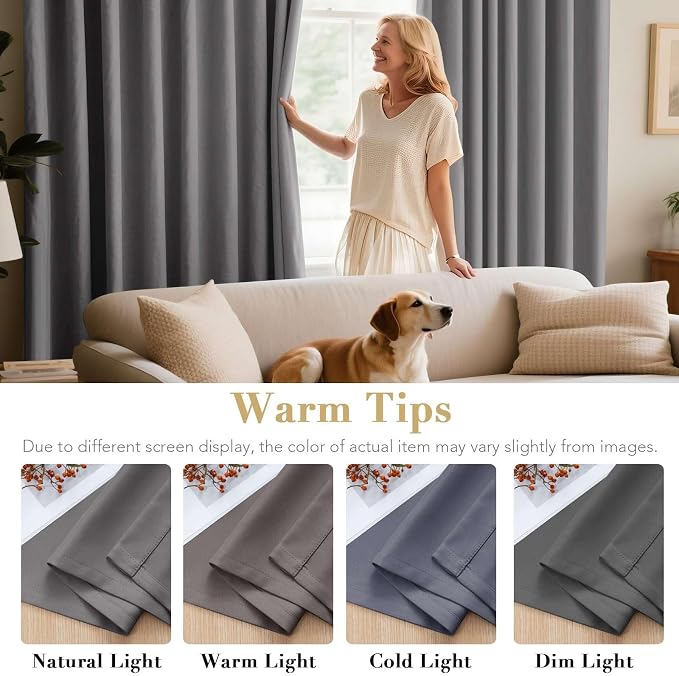 H.VERSAILTEX Three Pass Microfiber Blackout Thermal Insulated Grommet Panel - Image 5