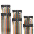 120pcs 15cm Dupont Wire Female to Female Breadboard Jumper Wires 5.9 inch by EDGELEC