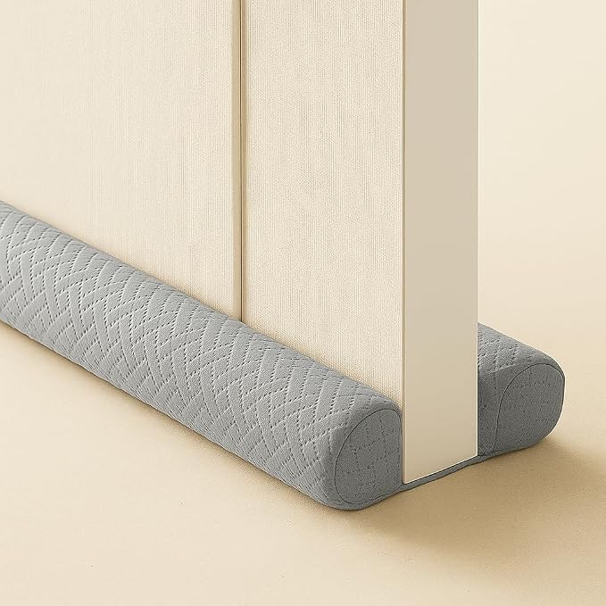 Ciieyuo Velvet Under Door Draft Stopper, Door Gap Filler, 30-36 in, door gap by LiveBetterFeelBetterChooseCiieyuo