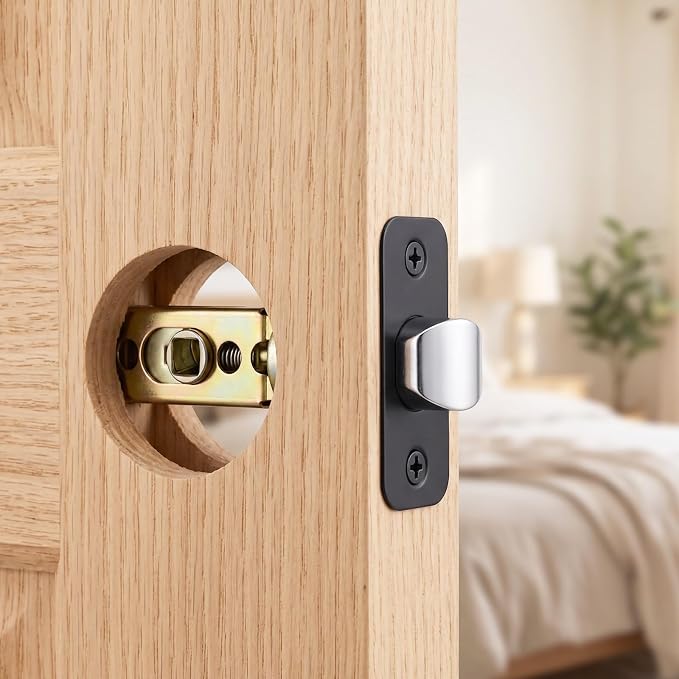 Adjustable Door Latch Replacement 2-3/8'' or 2-3/4'' Door Lock Replacement - Image 7