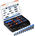 TAILONZ PNEUMATIC 200 pcs Straight Push Connectors Plastic Quick Release by TAILONZPNEUMATIC