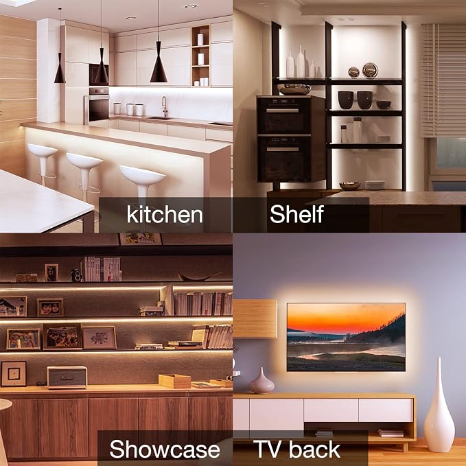 DAYBETTER Under Cabinet Lighting kit, Dimmable Under Cabinet Lights - Image 6