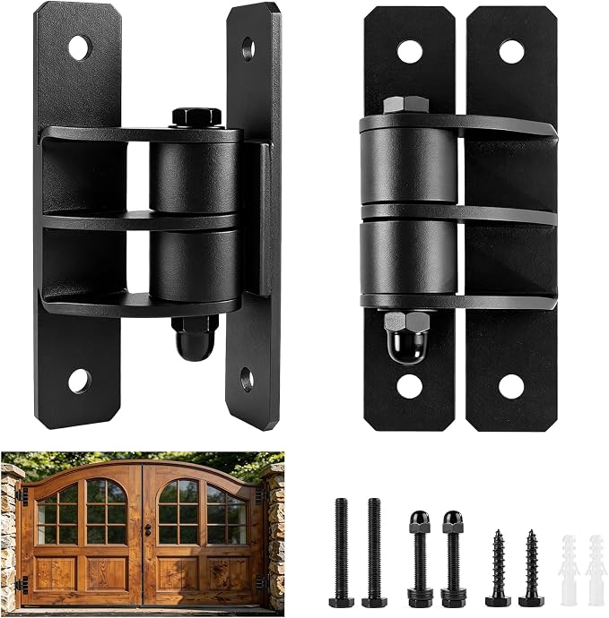 Heavy Duty Gate Hinges, 1100 Lbs Capacity and Sealed Built-in Ball Bearings | by WEIGREAT