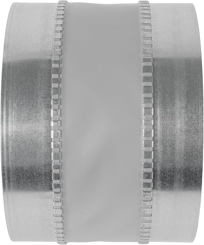 Vent Systems 8" Inch Flexible Vibration-Reducing Female Fit Duct Connector – - Image 7