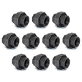1/2" Cast Iron Union, Home TZH 10 Pack 1/2" Industrial Malleable Female Pipe by HomeTZH
