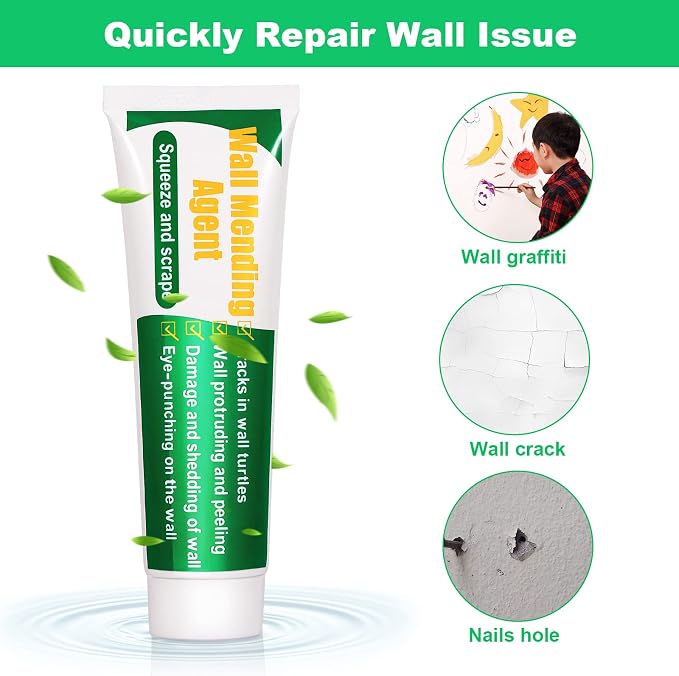 Drywall Repair Kit, 2 Pack Spackle Wall Repair Patch Kit - Image 3