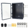 Electrical Junction Box, IP67 Waterproof Outdoor Box ABS Plastic Enclosure by Qukipet