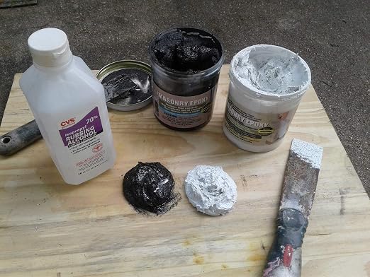 PC Products PC-Masonry Epoxy Adhesive Paste, Two-Part Repair, 8 oz in Two Cans - Image 2