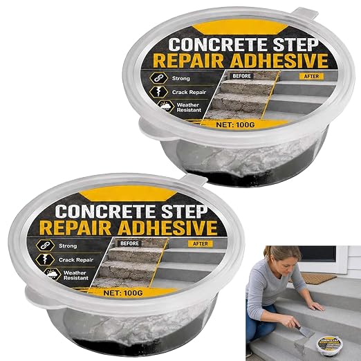Heavy Duty Concrete Step Repair Adhesive by Unknown