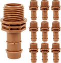 PVC to Drip Irrigation Adapter, 1/2" PVC Male Pipe Thread x 1/2" Drip by Unknown