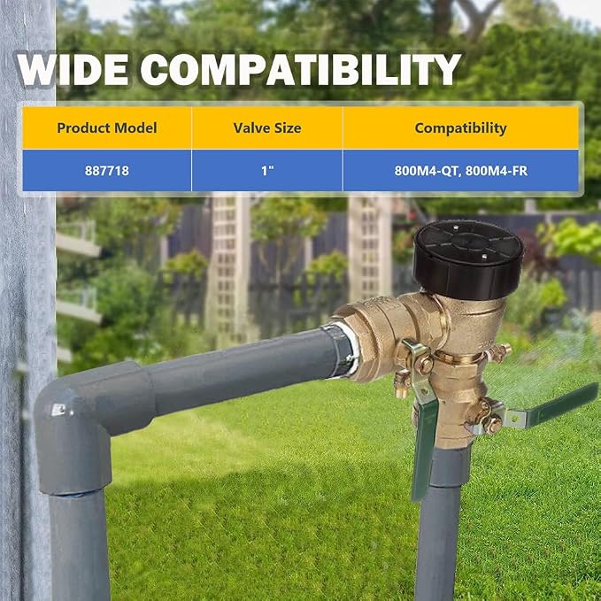 E-cowlboy Replacement for Watts 0887718 Backflow Convert Kit for 1" 800M4-QT - Image 2