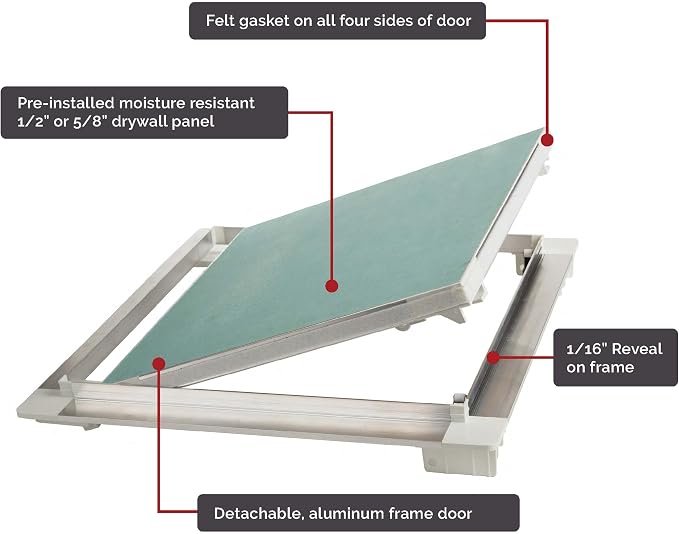 RGB AL 4014 Touch Latch Tile Access Door - Image 4