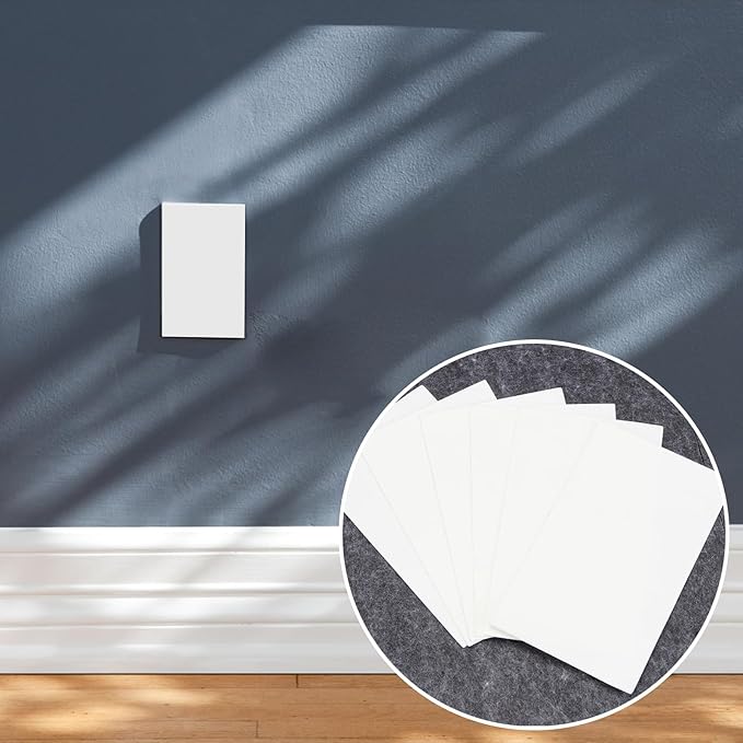 6 Pcs Self-Adhesive Ceiling Cover Plate Wall Outlet Hole Stickers | 7x7 Inch - Image 3