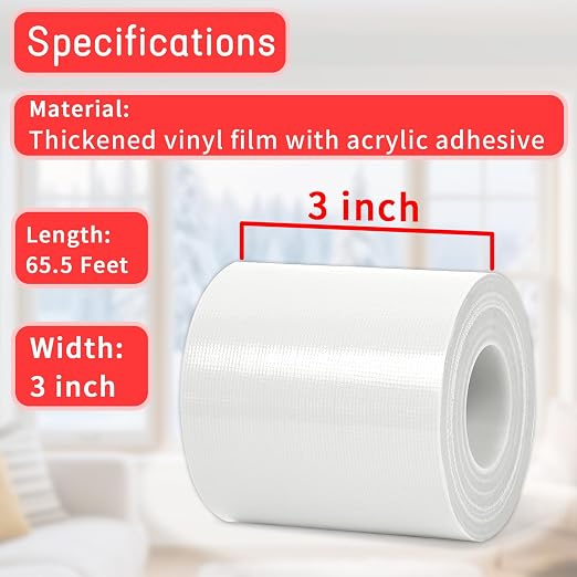 Window Sealing Tape, Window AC Insulation Tape, No Residue Strong adheisve - Image 2