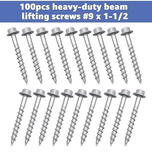 Connector Screws #9 x 1-1/2"Structural Screws/Joist Hanger Screws | - Image 8