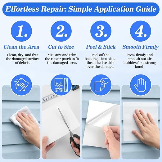 MAQIHAN 12 Pcs Vinyl Siding Repair Kit - Image 8