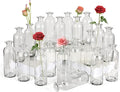 Clear Glass Bud Vase, 20 Pack 8 Oz Living Bud Vases, Small Vases by SUJUN