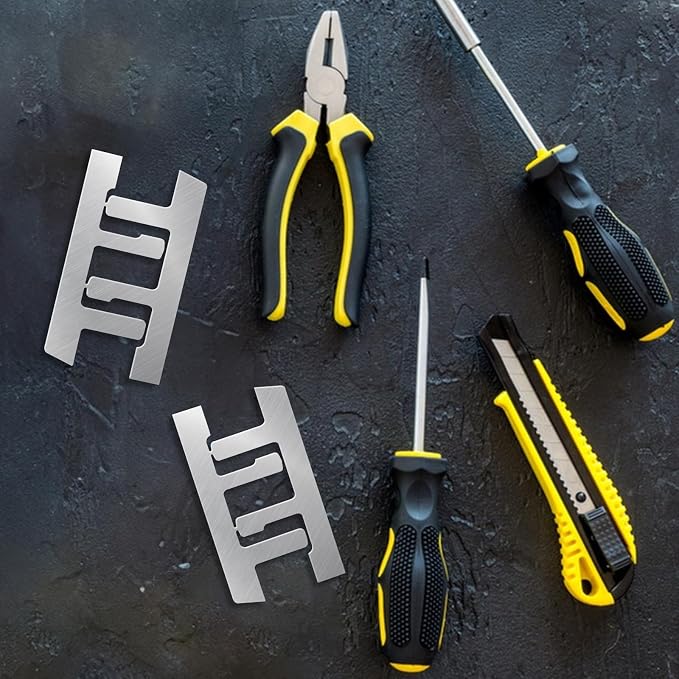 10 Pack Switch Box Support Electrical F Clips Mounting Straps Grip-Lock Old - Image 7