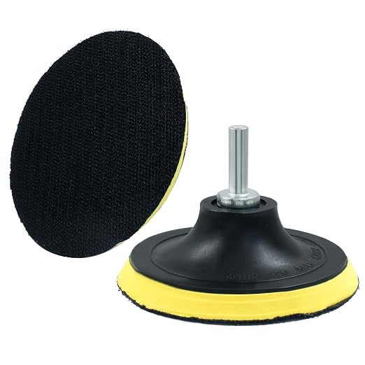 Luomorgo 4 Inch Hook & Loop Backing Pad Orbital Sander Polisher 2pcs | Sanding - Image 5