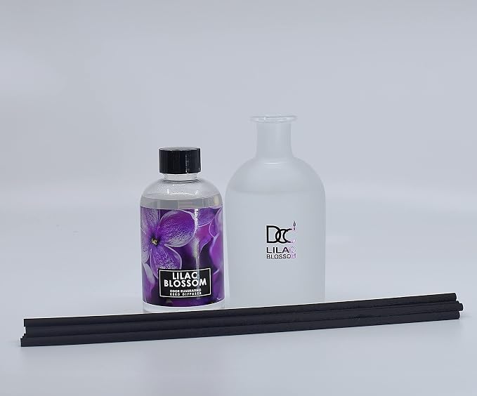 Lilac Blossom Odor Eliminating Highly Fragranced Diffuser Set - Image 3