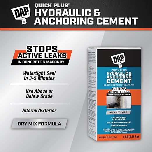 DAP Quick Plug Hydraulic Cement - Image 2