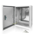 Electrical Box 16 x 12 x 8 Inch Indoor Outdoor Electrical Enclosure Box Steel by Fsehyue