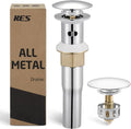 KES All Metal Bathroom Sink Drain by KES