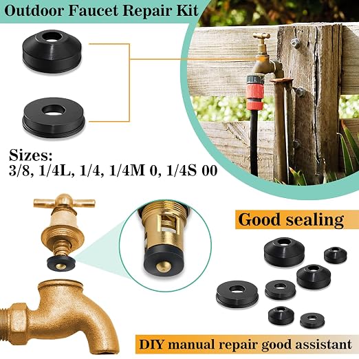 XBVV 28 Size 650 Pcs Faucet Rubber Washers Kit and SAE O Ring Assortment Set - Image 6