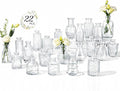 Glass Bud Vases Mini Flower Vase Small Vintage Vases by RUCKAE