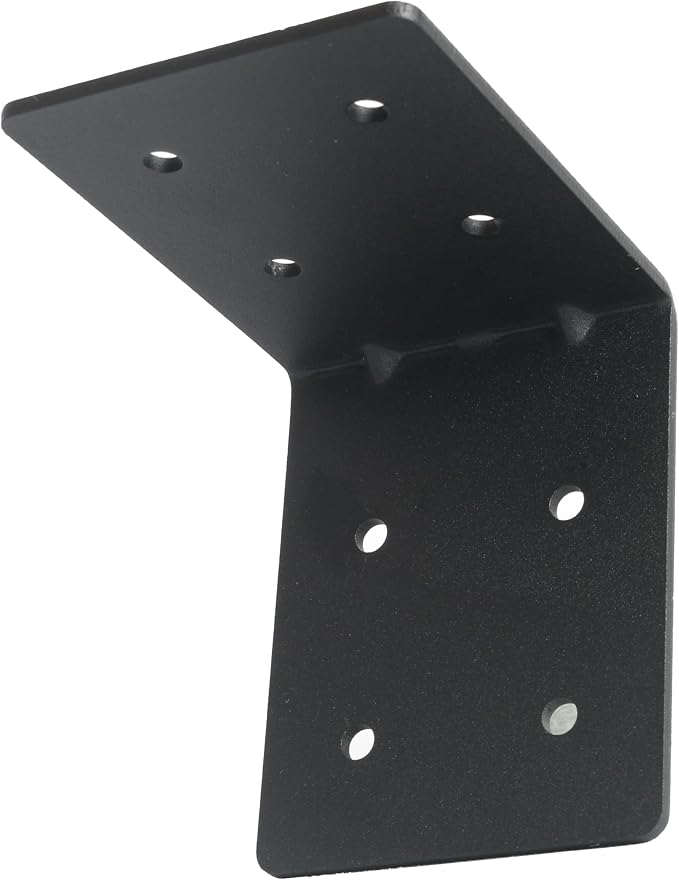 12-Pack 4"x4"x3-1/8 Heavy Duty Steel Corner Bracket, L Right Angle Bracket | - Image 9