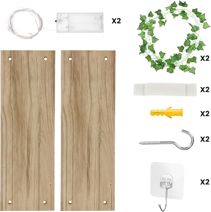 RICHER HOUSE Hanging Floating Shelves No Drill, Macrame Plant Wall Shelf | 2 - Image 8