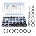 QKP 705Pcs O Ring Kit, 28 Sizes Metric Nitrile Black Rubber O Rings, Oil and by Unknown