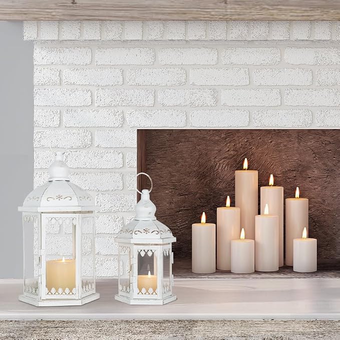 Lanterns Decorative Outdoor&Indoor, Candle Holder - Image 7
