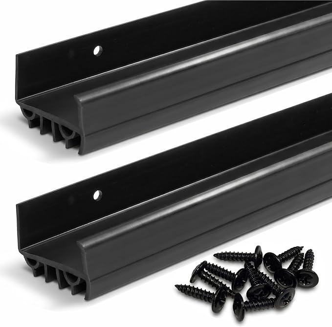 Door Sweep for Bottom of Door, Exterior Door Seal 36”, Fits Standard 1-3/4” by HUVOTOSIUS