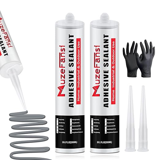 Concrete Crack Filler and Sealant Self-Leveling, Fast Curing Cement Crack by MuzeFansi