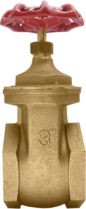 3" Brass Gate Valve by DirectMaterial