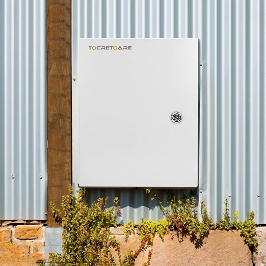 TOCRETOARE Outdoor Electrical Junction Box, Wall Mounted IP66 Waterproof & - Image 6