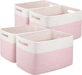 OIAHOMY 4 Pack Storage Basket, Closet Organizer by MasterofSpaceOptimization