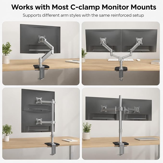 Steel Monitor Mount Reinforcement Plate - Image 5