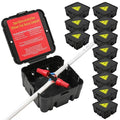 Black Open Splice Junction Box，Open Splices Repair Open Splices, 5 Second by Unknown
