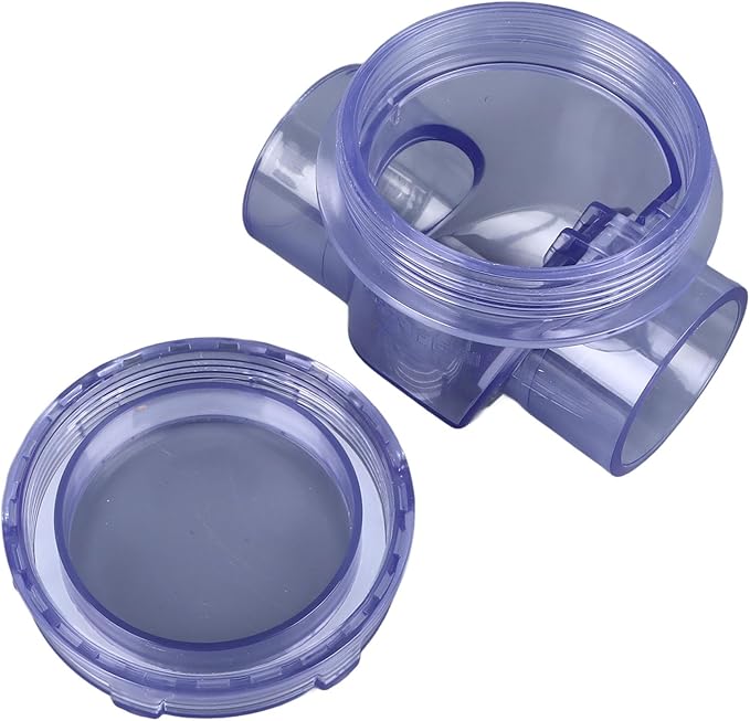 PVC Inline Check Valve, Toilet Non Return Valve Convenient Effective One Way - Image 4