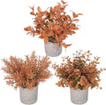 Velener Small Fake Eucalyptus Plant Artificial Potted Plants Indoor by Velener
