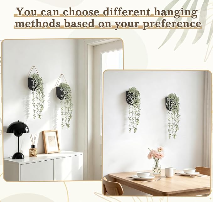 Dahey 2 Pack Wall Planter Vase - Image 5
